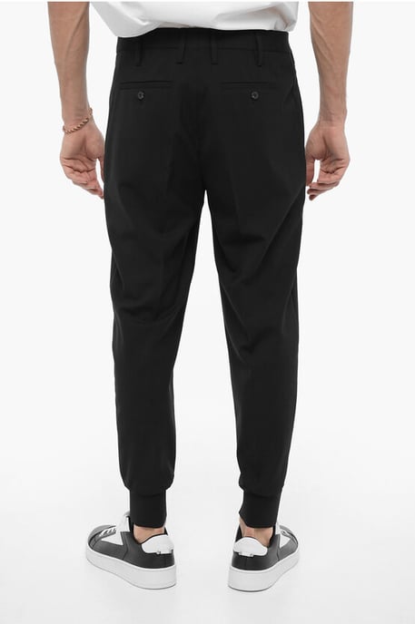 Pantalones casuales JACK de tiro bajo y corte ajustado en negro - Image 2