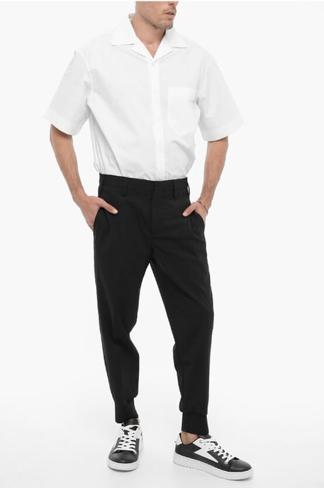 Pantalones casuales JACK de tiro bajo y corte ajustado en negro - Image 4