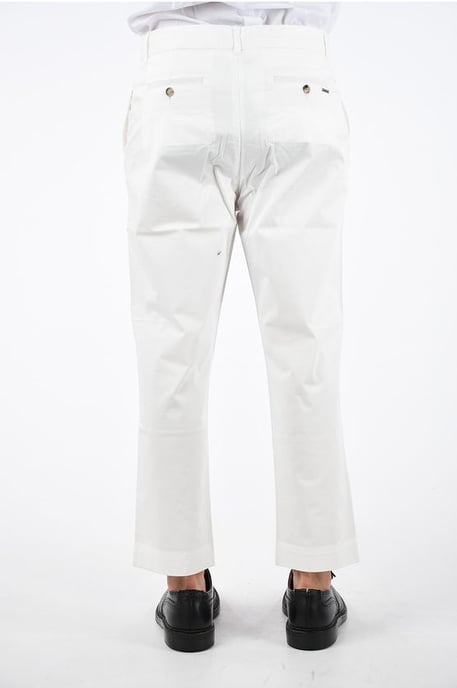 Pantalones elásticos BOYFRIEND en blanco - Image 2