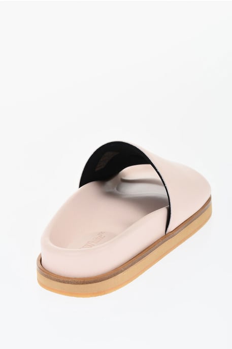Sandalias de cuero OFF STAMP en color rosa - Image 2