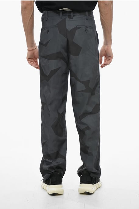 Pantalones LIAM de camuflaje holgados en negro y gris - Image 2