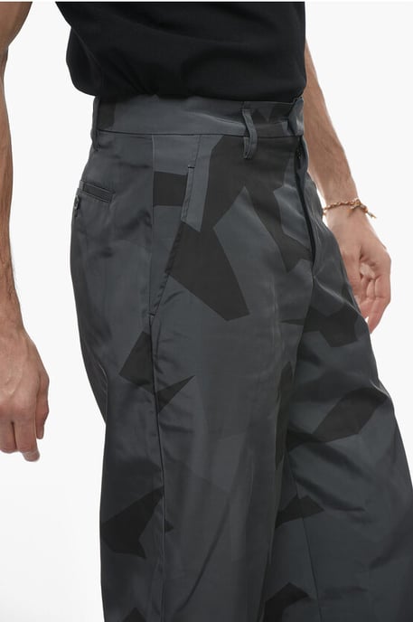 Pantalones LIAM de camuflaje holgados en negro y gris - Image 3