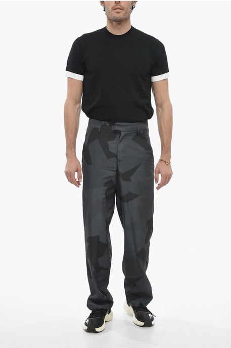 Pantalones LIAM de camuflaje holgados en negro y gris - Image 4