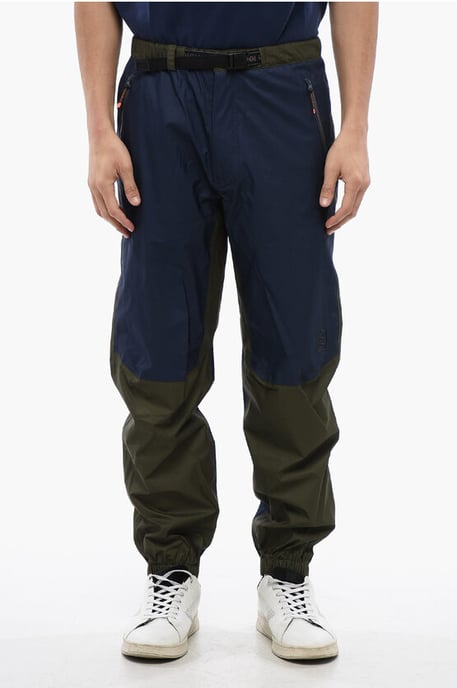 Pantalones SPRINGER bicolor en azul y verde - Image 1