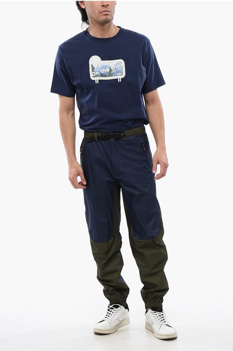 Pantalones SPRINGER bicolor en azul y verde - Image 4