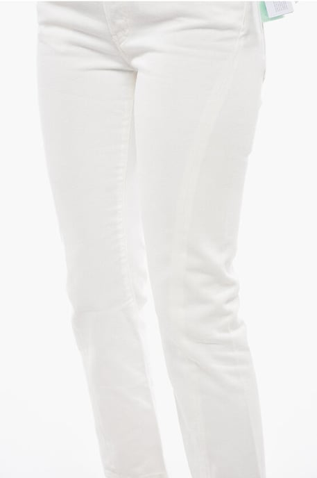 Vaqueros rectos TWISTED de 18 cm en color blanco - Image 3