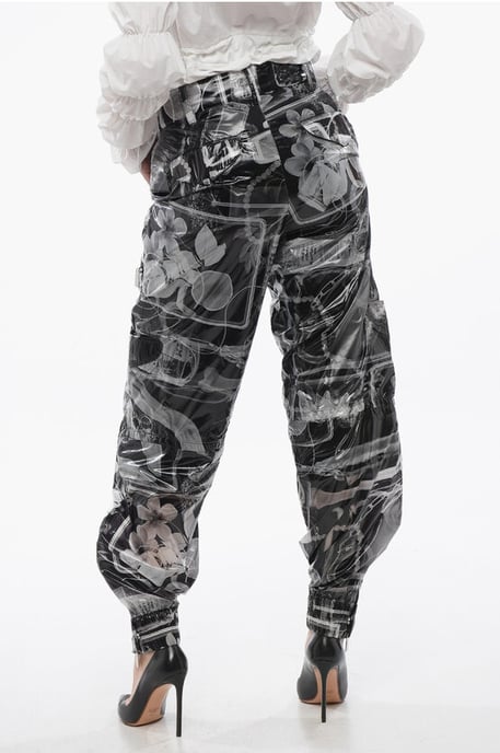 Pantalones cargo XRAY NY estampados en negro - Image 2