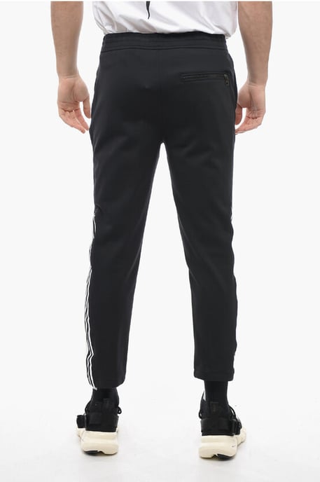 Pantalones deportivos MODERNIST ajustados con detalles en contraste en negro - Image 2