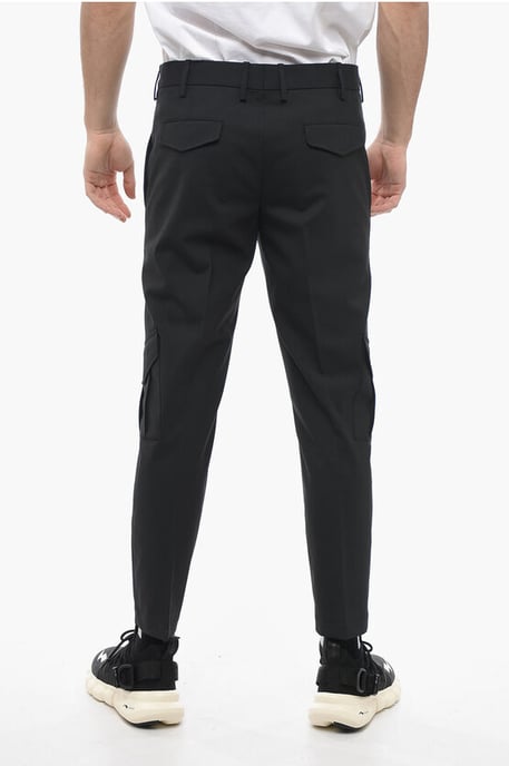 Pantalones cargo NATE ajustados en negro - Image 2
