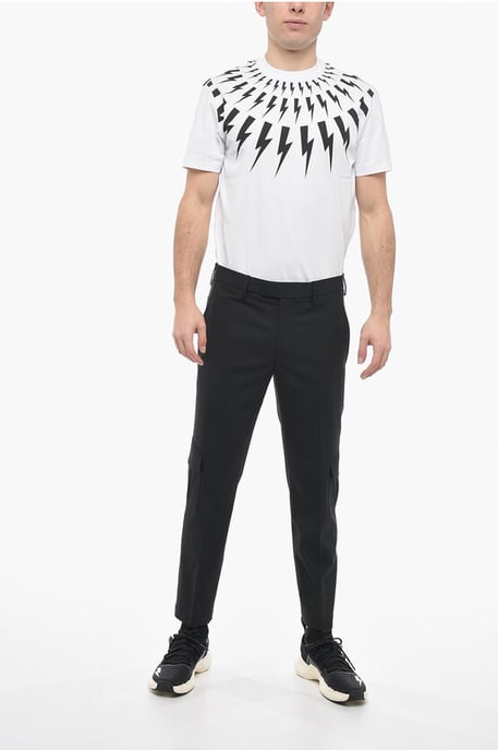 Pantalones cargo NATE ajustados en negro - Image 4