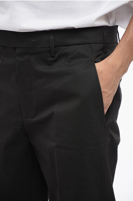 Pantalones cargo NATE de mezcla de algodón en color negro - Image 3