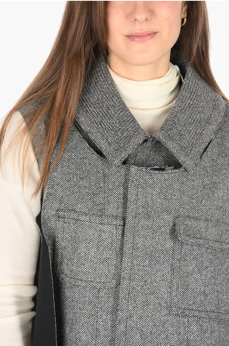 Capa MM0 de espiga lisa con detalles recortados en gris - Image 4