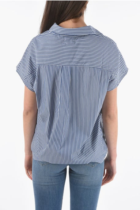 Blusa de rayas en azul - Image 2