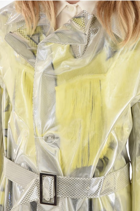 Abrigo impermeable MM0 en color blanco - Image 3