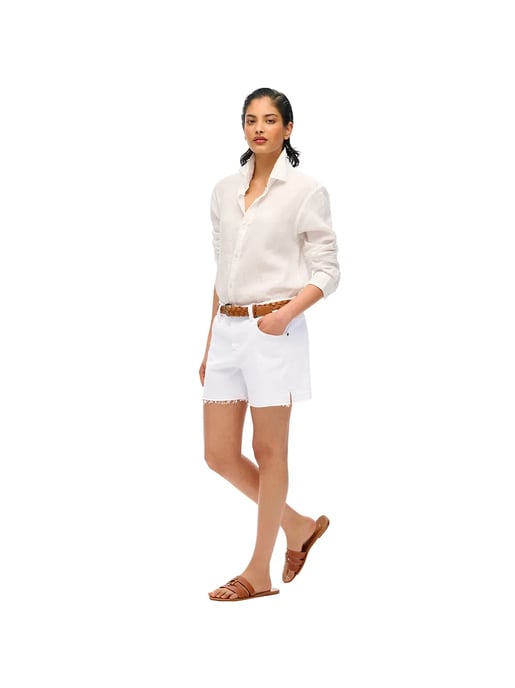 Pantalones cortos Superdry para mujer con extremos recortados - Image 2