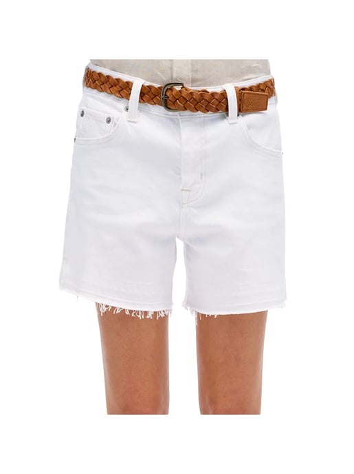Pantalones cortos Superdry para mujer con extremos recortados - Image 3
