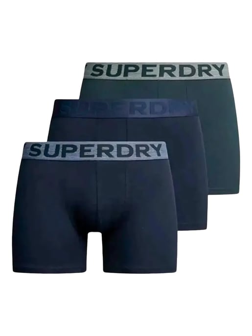 Calzoncillos bóxer Superdry para hombre, paquete de 3, indispensables - Image 1
