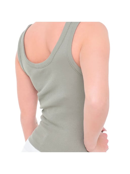 Camiseta sin mangas triangular Guess para mujer - Image 4