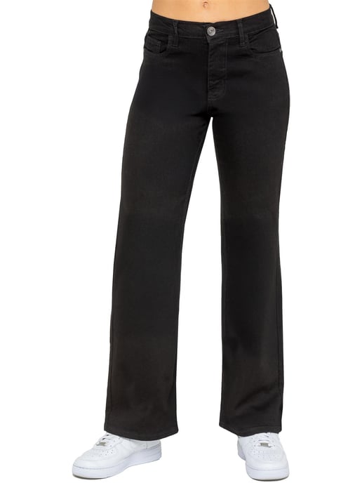 Enzo | Womens Wide Leg Jeans - Image 2