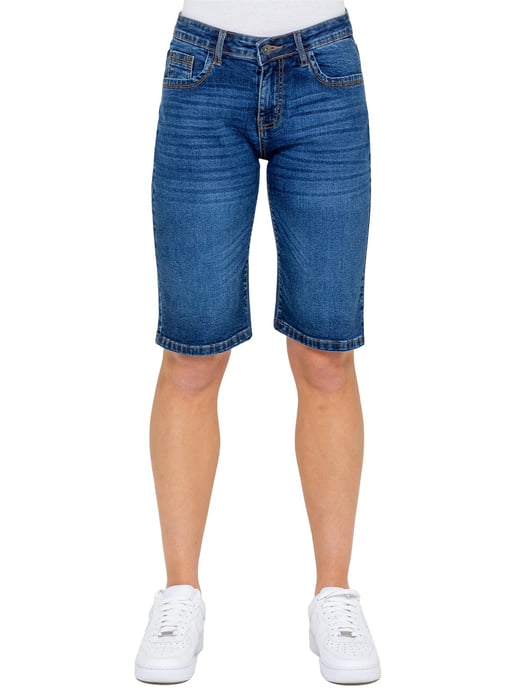 Enzo | Pantalones cortos vaqueros largos para mujer - Image 2