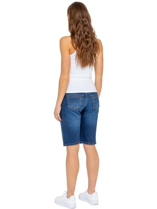 Enzo | Pantalones cortos vaqueros largos para mujer - Image 6