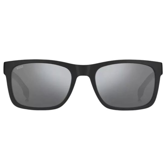 Gafas de sol Hugo Boss Silver SP con montura negra mate y lentes - Image 1