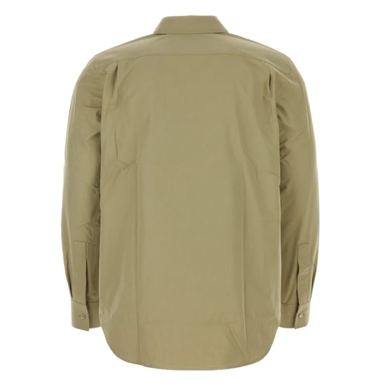 Camisa abotonada Burberry con motivo de caballero ecuestre Camisa informal verde cazador - Image 2