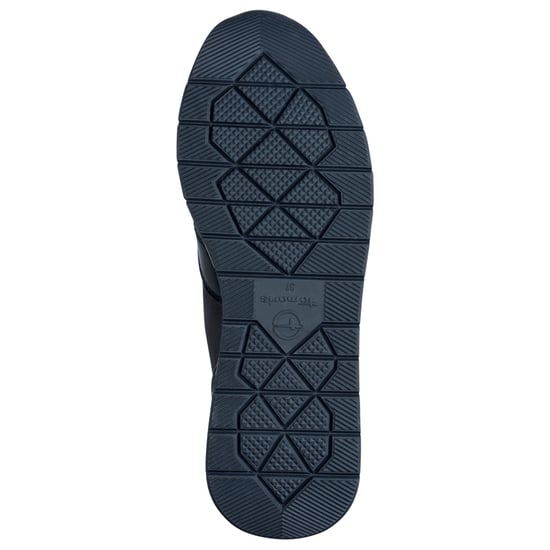 Zapatillas deportivas Tamaris para mujer, color azul marino, con cordones y cremallera - Image 6