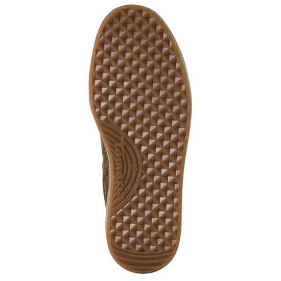 Zapatillas Tamaris de ante verde oliva con cordones para mujer - Image 6