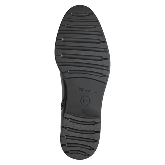 Botas de montar hasta la rodilla de cuero negro para mujer de Tamaris - Image 6