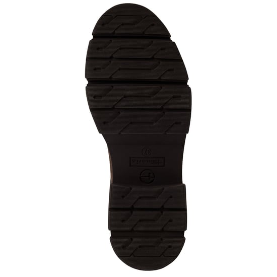 Botines Chelsea altos clásicos de Tamaris para mujer, de piel marrón moca - Image 6