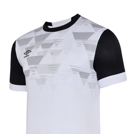 Umbro Childrens/Kids Vier Jersey (White/Black) - Image 3