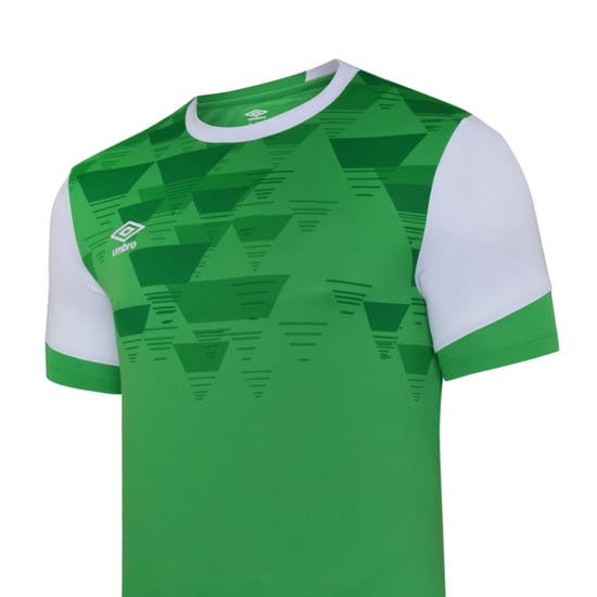 Umbro Childrens/Kids Vier Jersey (Emerald/White) - Image 3