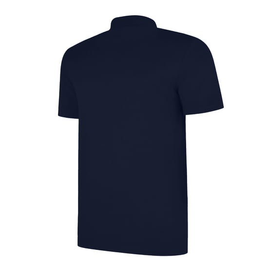 Umbro Mens Essential Polo Shirt (Black/White) - Image 2