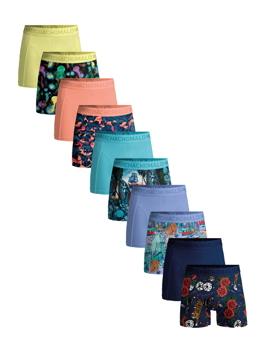 Muchachomalo Bóxers para Hombre - Pack de 10 - Ropa Interior para Hombres - Image 1