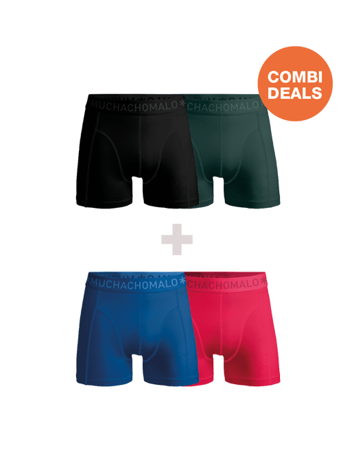 Muchachomalo Boxer Hombre - 2+2 Piezas - Calzoncillos Hombre - Image 1