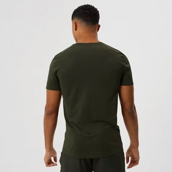 Camiseta deportiva ligera para hombre de rendimiento atlético que absorbe la humedad - Image 4