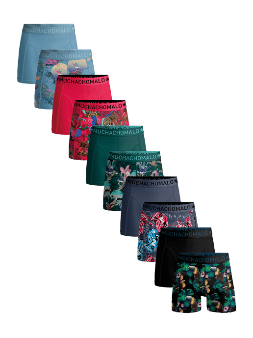 Muchachomalo Bóxers para Hombre - Pack de 10 - Ropa Interior para Hombres - Image 1