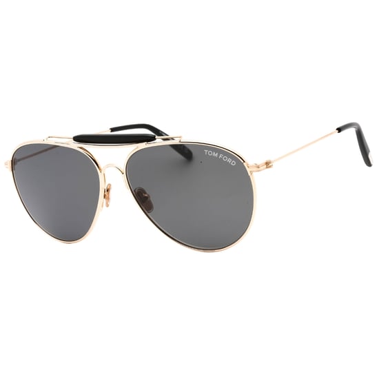 Gafas de sol Tom Ford Raphael-02 en oro rosa brillante - Image 2