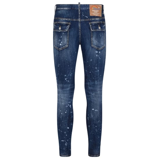 Vaqueros azules con diseño de salpicaduras Super Twinky Jean de Dsquared2 - Image 2