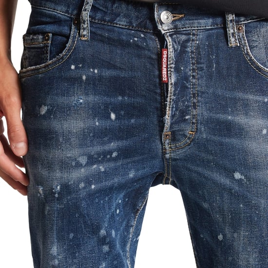 Vaqueros azules con diseño de salpicaduras Super Twinky Jean de Dsquared2 - Image 3