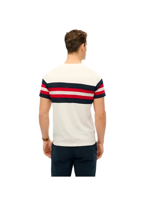 Camiseta de rayas esencial de Superdry para hombre - Image 4
