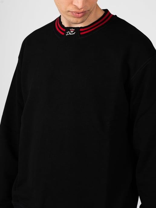 Diesel Sudadera S-Kraks del hombre negro - Image 4