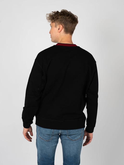 Diesel Sudadera S-Kraks del hombre negro - Image 5