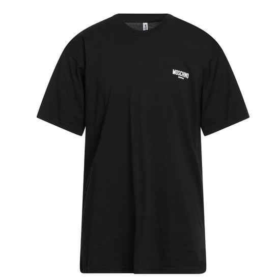 Camiseta negra con el logotipo de Moschino Swim - Image 1