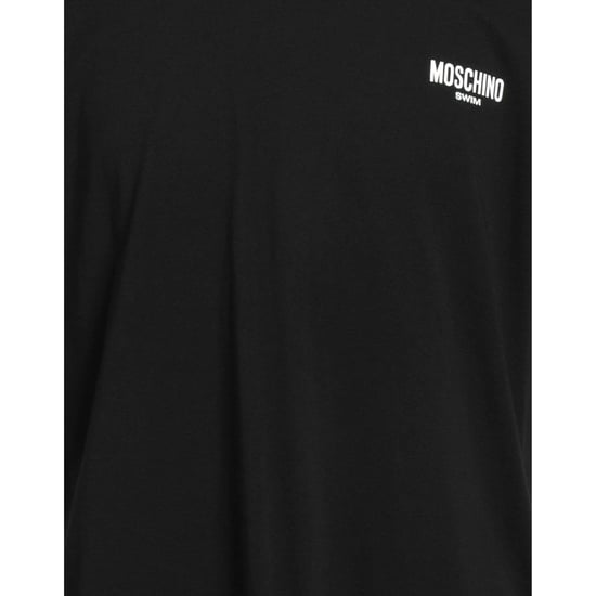 Camiseta negra con el logotipo de Moschino Swim - Image 4