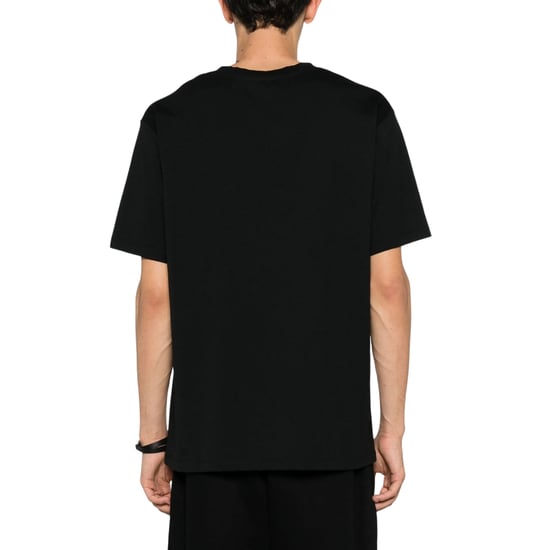 Camiseta negra con el logotipo de la marca Balmain Paris Bold - Image 3