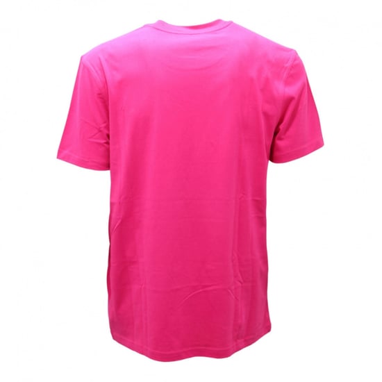 Camiseta fucsia con logo brillante de Moschino Couture - Image 2