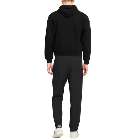 Sudadera negra con capucha Moschino Double Smiley - Image 3