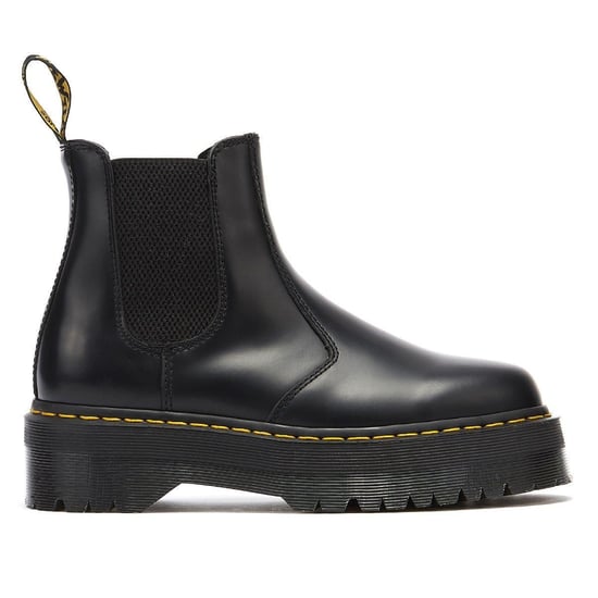 Botas Negras Pulidas Cuadradas para Mujer Dr. Martens 2976 - Image 3